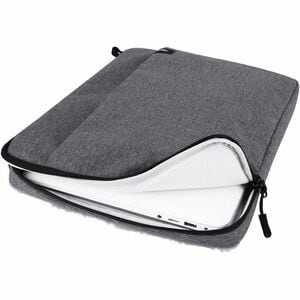 V7 CSE14-ECO Tasche (Sleeve) für 35,6 cm (14 Zoll) bis 35,8 cm (14,1 Zoll) Notebook - Grau - Polyethylenterephthalat (PET)