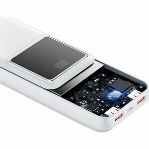 Vention FHL Power Bank - White - For Electric Toothbrush, Smartwatch, Wireless Earphone, Desk Lamp, USB Fan, Smartphone, T