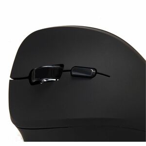 V7 MW400L Mouse - Radio Frequency - USB - Optical - 6 Button(s) - Black - Wireless - 6.10 m - 2.40 GHz - 1600 dpi - Scroll