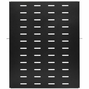 Tripp Lite series SmartRack SRSHELF2PCENTER 2U Rack-mountable Rack Shelf for Data Center, Server, LAN Switch - Black Powde