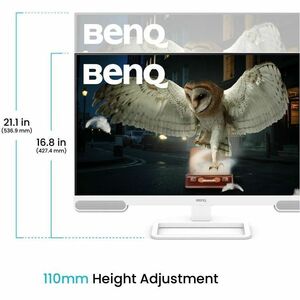 Monitor LED BenQ EW2790U 685,8 mm (27") Class 4K UHD - 16:9 - 68,6 cm (27") Viewable - Tecnologia In-plane Switching (IPS)