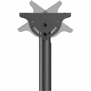 Neomounts Ceiling Mount for TV - Black - Height Adjustable - 1 Display(s) Supported - 94 cm to 177.8 cm (70") Screen Suppo