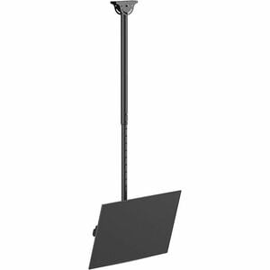 Neomounts Ceiling Mount for TV - Black - Height Adjustable - 1 Display(s) Supported - 94 cm to 177.8 cm (70") Screen Suppo