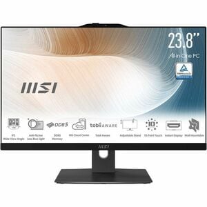MSI Modern AM242P 1M Modern AM242P 1M-1289ES All-in-One Computer - Intel Core 5 120U - 16 GB - 512 GB SSD - 60.5 cm (23.8"
