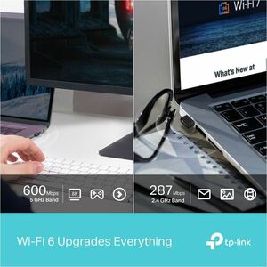 TP-Link Archer TX10UB Nano Dualband Wi-Fi/Bluetooth-Kombi-Adapter für Desktop Computer, Notebook - IEEE 802.11 a/b/g/n/ac/