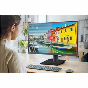 LG 24MS570-B 24" Class Full HD LCD Monitor - 16:9 - 60.5 cm (23.8") Viewable - In-plane Switching (IPS) Technology - 1920 