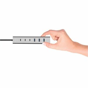 Hub USB i-tec - USB Type C - 640 Mo/s - Ordinateur portable, Tablette, Clavier, Souris, Lecteur flash, Smartphone, Bureau 