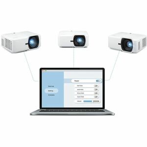 ViewSonic Luminous Superior LS630W DLP Projector - 16:10 - Wall Mountable, Ceiling Mountable, Floor Mountable - White - 12