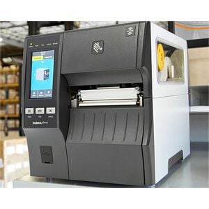 Zebra ZT411 Industrial, Manufacturing, Transportation & Logistic, Laboratory Thermal Transfer Printer - Monochrome - Deskt