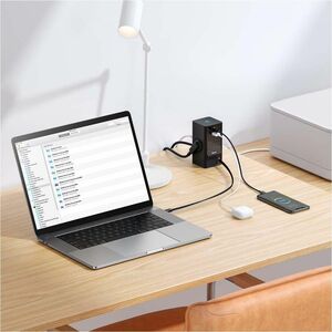 Ciabatta elettrica Baseus PowerCombo - 2 x USB tipo C - 1,50 m Cord - 1200 J Sovraccarico di energia - 16 A Attuale - 230 