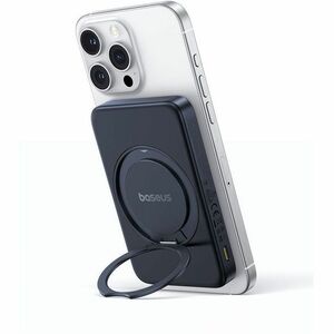 Power Bank Baseus PicoGo - Nero - Per iPhone, iPad Air, iPad Pro, AirPod, Smartphone, Apple Watch - 5000 mAh - 20 W - Conn