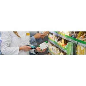 Newland MT6755 Sei Mobile Computer with 4" touchscreen, 2D CMOS Mega Pixel imager with Laser Aimer (CM6x), 4GB/64GB, BT, W