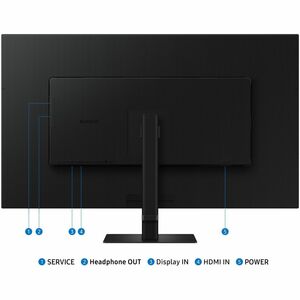 Moniteur LED Samsung S37D700EAU 37" Class 4K UHD - 16:9 - Noir - 94 cm (37") Viewable - Vertical Alignment (VA) - LED Rétr