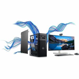Dell Precision 7000 7875 Workstation - AMD Ryzen Threadripper PRO 7945WX - 64 GB - 2 TB SSD - Tower - Black - AMD Chip - W