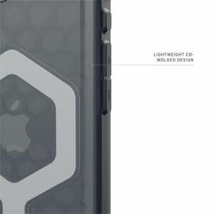 Urban Armor Gear Essential Armor Case for Apple iPhone 16e Smartphone - Hex Pattern - Ash - Drop Resistant, Impact Resista