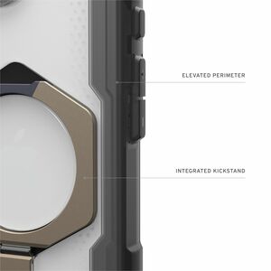 Urban Armor Gear Plasma XTE Rugged Case for Apple iPhone 16e Smartphone - Ash, Titanium - Drop Resistant, Scratch Resistan