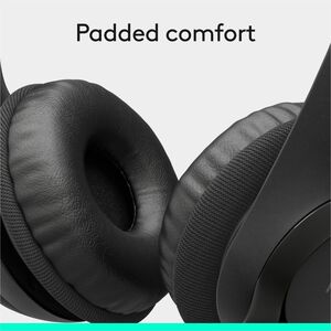 Auriculares Logitech ClearChat H390 Cableado Sobre la cabeza Estéreo - Negro, Plata - Binaural - Circumaural - 20Hz a 20kH