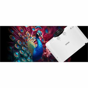 Epson PowerLite L690E Laser Projector - 16:9 - Ceiling Mountable - White - 1920 x 1200 - Front - WUXGA - 6500 lm - Wireles