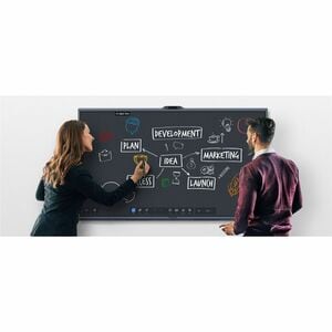 MaxHub XBoard V655T 1651 mm 4K UHD LCD Collaboration Display - Infrared (IrDA) - Touchscreen - 3840 x 2160 - LED - 2160p