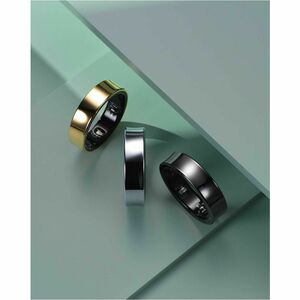 Samsung Galaxy Ring Smart Ring - Finger Wearable - Android - Titanium Gold - Accelerometer, PPG Sensor, Temperature Sensor