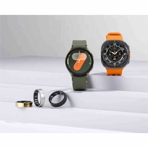 Samsung Galaxy Ring SM-Q514 Smart Ring - Finger Wearable - Zephyr RTOS - Titanium Gold, Gold - Accelerometer, Optical Hear