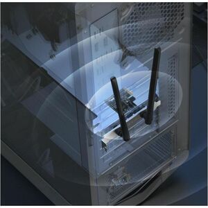 Adattatore combo Wi-Fi/Bluetooth Mercusys MA30E - IEEE 802.11 a/b/g/n/ac - Bluetooth 5.0 - Dual Band per Assemblea Front D