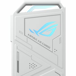 ROG Strix Arion M.2 NVMe SSD Enclosure - Moonlight White - USB3.2 Gen 2x1 Type-C (10 Gbps), Dual USB-C to C and USB-C to A