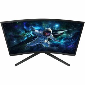 Monitor LED para juegos Samsung Odyssey G5 S27CG552EL 27" (68.6cm) Class WQHD Pantalla curva - 16:9 - Negro - 27" (68.6cm)