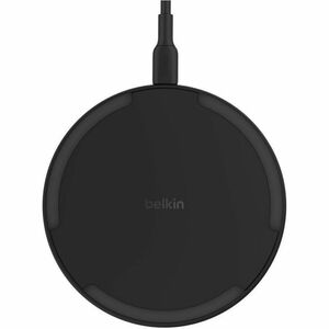 Belkin 15W Qi Wireless Charging Pad for Smartphones - USB-C Cable - Fast Charge - Charging Station - Black - For Smartphon