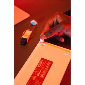 CHERRY XTRFY G80-386A Gaming Keyboard - Compact - Wired/Wireless Connectivity - USB Type A Interface - RGB LED - Nordic - 