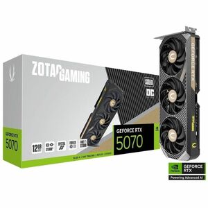 Zotac NVIDIA GeForce RTX 5070 Grafikkarte - 12 GB - 7680 x 4320 - 2,54 GHz Core - 192 Bit Busbreite - PCI Express 5.0 x16 