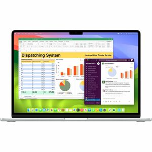 Apple MacBook Air MW0W3D/A 34,5 cm (13,6 Zoll) Notebook - Apple M4 - 16 GB - 256 GB SSD - Deutsch Tastatur - Silber - Appl