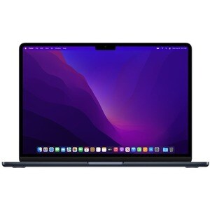 Apple MacBook Air MW133B/A 34.5 cm (13.6") Notebook - Apple M4 - 16 GB - 512 GB SSD - English (UK) Keyboard - Midnight - A