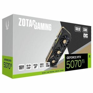 Zotac NVIDIA GeForce RTX 5070 Ti Graphic Card - 16 GB GDDR7 - 7680 x 4320 - 2.48 GHz Core - 256 bit Bus Width - PCI Expres