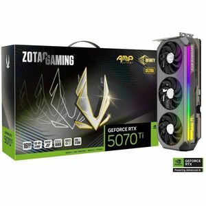 Zotac NVIDIA GeForce RTX 5070 Ti Grafikkarte - 16 GB - 7680 x 4320 - 2,57 GHz Core - 256 Bit Busbreite - PCI Express 5.0 x