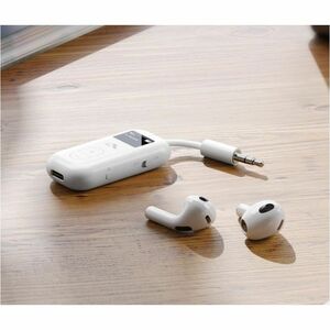 Alogic SkySound Audio Transmitter - Tragbar - Weiß - Kabellos - Bluetooth - USB - Kopfhörer