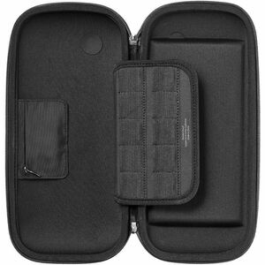 Spigen Klasden Carrying Case (Pouch) Nintendo Gaming Console - Charcoal Grey - Scratch Proof - Fabric, Ethylene Vinyl Acet