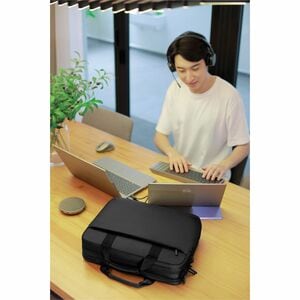 Dell EcoLoop Pro Carrying Case (Briefcase) for 38.10 cm (15") to 39.62 cm (15.60") Dell Notebook - Black - Weather Resista