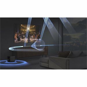 Samsung HW-Q900F 7.1.2 Bluetooth Smart Sound Bar Speaker - 500 W RMS - Google Assistant, Bixby, Alexa Supported - Titan Bl