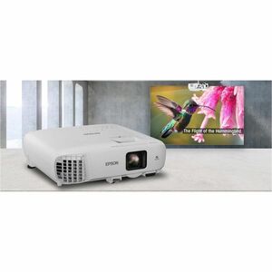 Epson PowerLite 994F 3LCD Projector - 16:10 - Ceiling Mountable - White - 1920 x 1080 - Front, Ceiling, Rear - 1080p - 650