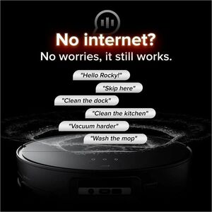 Robot Vacuum Cleaner Roborock Saros 10 senza filo - Nero - Pennello - Tappeto - Batteria - Batteria ricaricabile