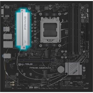 Scheda madre desktop da gioco Asus Prime PRIME A620M-A-CSM - AMD A620 Chipset - Socket AM5 - Micro ATX - Ryzen 7, Ryzen 9 
