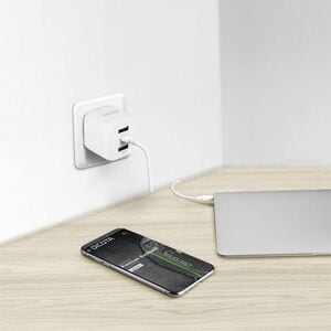 Dicota 32 W AC Adapter - Universal Adapter - 2 USB - 1 USB Type-C - For Notebook, Tablet PC, Smartphone - Europe - 120 V A