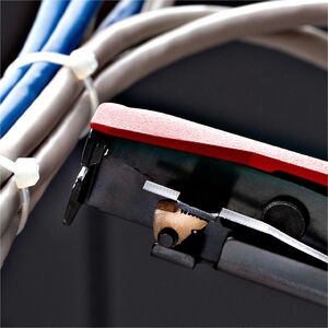 StarTech.com Cable Tie Installation Tool - TAA Compliant - 154.9 mm Length - Black, Red - S45C Steel, Aluminium Alloy, Alu