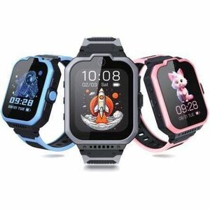 ZTE Watch K1 Pro Smartwatch - Blau Body Color - Silikon Band Material - Wireless LAN - 4G - LTE - Kamera - 4,6 cm (1,8 Zol