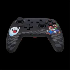 Enhanced Wireless Controller for Nintendo Switch with Lumectra - Mario Peek-A-Boo