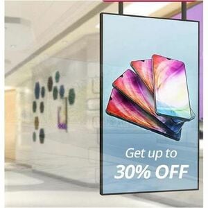 LG 75XS4P Window Facing Display - 75" LCD - In-plane Switching (IPS-M+) Technology - 24 Hours/7 Days Operation - 3840 x 21