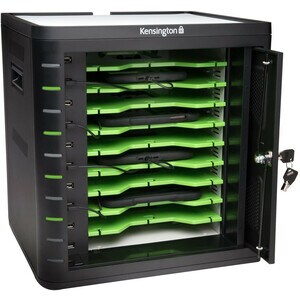 Kensington Charge & Sync Cabinet - Up to 25.4 cm (10") Screen Support - 42.9 cm Height x 39.9 cm Width x 35.1 cm Depth - B