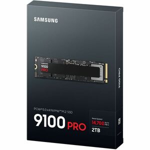 Samsung 9100 PRO 2 TB Solid State Drive - M.2 2280 Internal - PCI Express NVMe (PCI Express NVMe 5.0 x4) - Black - Desktop