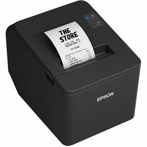 Epson TM-T20IV (101) POS System, Hospitality Direct Thermal Printer - Monochrome - Receipt Print - USB - Serial - UK - Wit